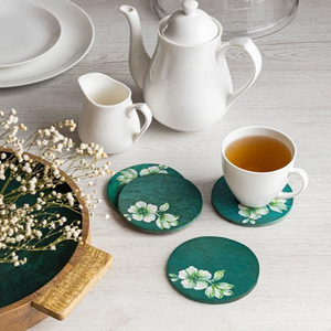 ที่รองแก้วไม้พรีเมี่ยมดีไซน์ใหม่หรูหราบ้านห้องครัวสำนักงานโต๊ะรับประทานอาหารถ้วยชากาแฟกระป๋องเบียร์แก้วน้ำสำหรับบาร์ - Product Image 3