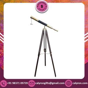 Télescope en laiton vintage réglable Design nautique classique pour les cadeaux et les objets décoratifs - Product Image 2