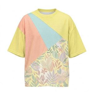Camiseta Oversize Estampada para Hombre, Diseño Gráfico Simple, Corte Holgado, Tela Suave, Estilo Casual - Product Image 1