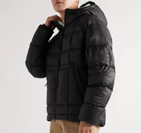 Vestes d'hiver en duvet pour hommes de haute qualité, vêtements pour hommes, mode vintage, blouson bomber matelassé pour hommes