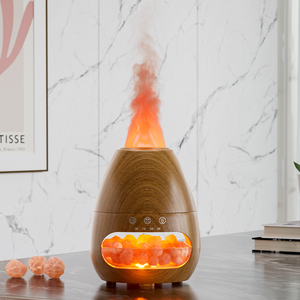 Tự Nhiên Máy Lọc Không Khí 2024 Phổ Biến Ngọn Lửa Khuếch Tán Ánh Sáng Ban Đêm Món Quà Thiết Lập Trang Trí Nội Thất Himalaya Muối Đèn Hương Thơm Ngọn Lửa Ngọn Lửa Tạo Độ Ẩm - Product Image 5