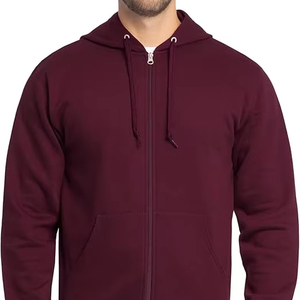High Quality Men's Fleece <b>Full</b> <b>Zip</b> <b>Hoodies</b> - Product Image 1