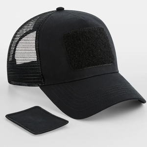 Casquettes de baseball trucker 5 panneaux de haute qualité en gros avec patch velcro amovible, logo personnalisé, casquettes trucker en maille pour le sport en plein air - Product Image 5