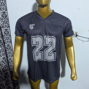 Conjunto de Uniforme de Fútbol Americano para Niños, Manga Corta con Estampado Animal, Técnica de Sublimación para las Temporadas de Verano e Invierno - Product Image 1