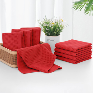 Nouveau design prix de gros 100% coton torchon de cuisine serviette à séchage rapide ensembles de serviettes de luxe de haute qualité personnaliser imprimé - Product Image 6