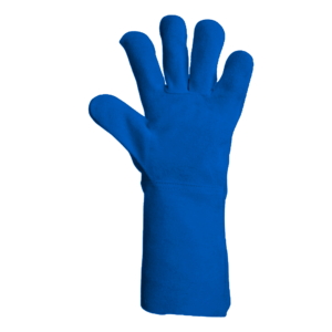 Guantes de seguridad de cuero de vaca de alta calidad, guantes de trabajo industrial resistentes al calor y resistentes al fuego, suaves y cómodos - Product Image 3