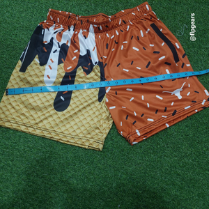 Ice for Printed Sublimation Short d'équipe de sport unisexe écologique et respirant pour hommes pour la vente en gros avec options personnalisables - Product Image 3