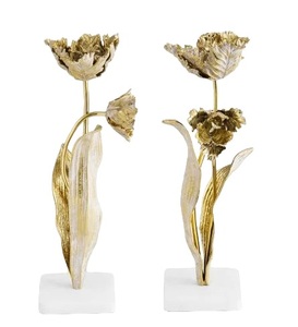 ที่วางเทียนโลหะดีไซน์หรูทันสมัย ทำมือ เป็นมิตรกับสิ่งแวดล้อม ขายดี ตกแต่งบ้าน วางบนโต๊ะ - Product Image 2