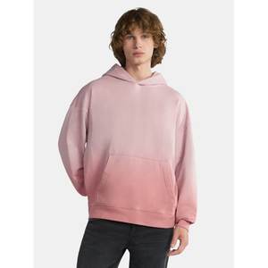 Sweat-shirt à capuche en polaire surdimensionné pour hommes avec poches Automne Hiver Casual Solid Color Pullover - Product Image 1