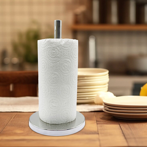 Support de rouleau de papier de soie d'acier inoxydable pour l'usine indienne de bureau de cuisine de salle de bains - Product Image 6