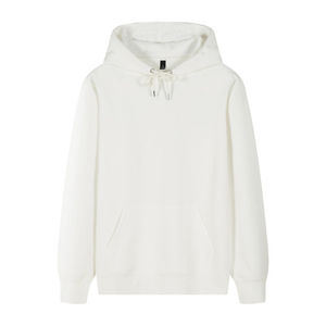 Pull-over à capuche personnalisé en coton biologique de haute qualité Pull-over à capuche avec impression de logo personnalisé lourd Pull-over à capuche avec logo brodé - Product Image 1