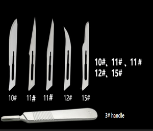 Manche de scalpel professionnel de qualité supérieure avec numéros, non magnétique, en acier inoxydable de qualité médicale, fabriqué par Life Care Instruments - Product Image 2