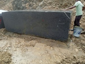 Đen Granite khối cho nhà bếp phòng tắm cầu thang ngoài trời biệt thự-nguyên khối từ rajasthan Ấn Độ - Product Image 2