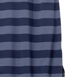 เสื้อโปโลแขนสั้นสำหรับผู้ชายไซส์ใหญ่พิเศษ, เสื้อคอตตอนแห้งเร็วระบายอากาศได้ดีพิมพ์ลายทางสีพื้นสไตล์สตรีทแวร์ - Product Image 4