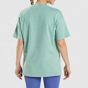 T-shirt en coton respirant vierge de haute qualité pour hommes avec logo imprimé personnalisé T-shirts surdimensionnés pour hommes de grande taille - Product Image 2