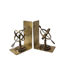 Bookshelf Desk <b>Coffee</b> <b>Table</b> <b>Decor</b> Minimalist Gold Snake Bookends Bookshelf Organizer Bookends Office Library Home Use - Product Image 3