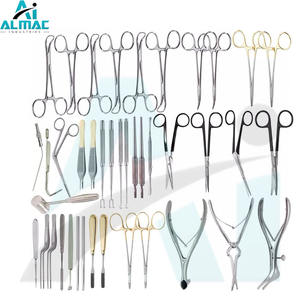 Almac การผ่าตัดเสริมจมูกแบบสมบูรณ์ชุด42ชิ้นสแตนเลสเยอรมันเครื่องมือที่ใช้มือคุณภาพสูง osteotomes CE - Product Image 3