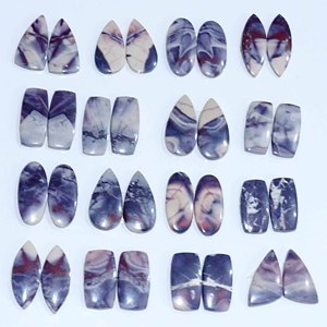 Par de jaspe de porcelana Natural de alta calidad, piedras preciosas sueltas, venta al por mayor, par de jaspe de porcelana, piedras preciosas sueltas para uso en la fabricación de joyas - Product Image 2