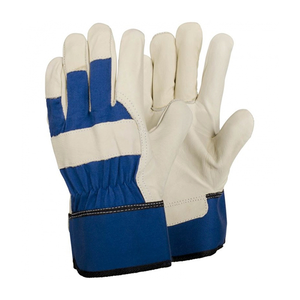 Guantes de Trabajo de Cuero Vacuno Resistentes Canadienses, Guantes de Seguridad Industriales de Larga Duración, Protección para las Manos GSI-CRG-044 Resistentes al Calor - Product Image 1