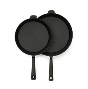 Không dính thép carbon Mini Frying Pan không dính trứng Fry Pan Set Ấn Độ giá rẻ sắt đồ nấu nướng phẳng Pan - Product Image 3