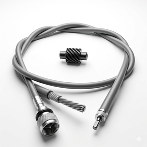 Cable Universal para Velocímetro de Motocicleta |   Cable Medidor de Alto Rendimiento |   Repuesto Original de Fabricante - Product Image 3