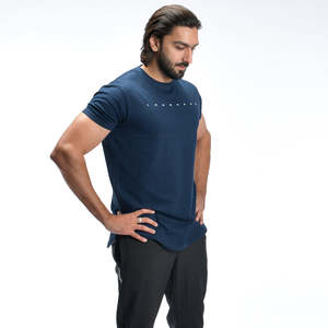 100% Cotton Men's T-Shirts Plain Blank Customize <b>TShirts</b> Regular Fit Anti-Wrinkle Solid Colour Crew Fitness Men's T-shirts - Product Image 2