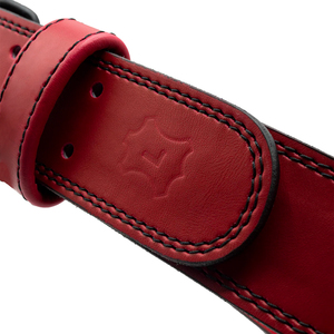 Cinturón de Levantamiento de Pesas de Cuero de 4 Pulgadas con Logotipo Personalizado, Doble Hebilla Acolchada, Soporte Multicolor para Gimnasio, Cinturones para Levantamiento de Potencia y Fitness - Product Image 2