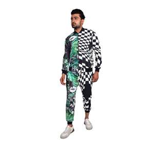 Chándales de sublimación con diseño de logotipo personalizado, chándales con cremallera completa y pantalones, conjuntos de dos piezas, chándales - Product Image 1