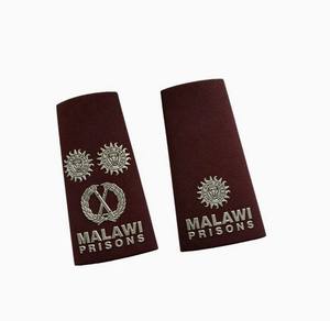 Usine Logo personnalisé uniforme tactique épaulettes broderie tissu tissé épaulettes épaulettes uniforme rang accessoires - Product Image 3