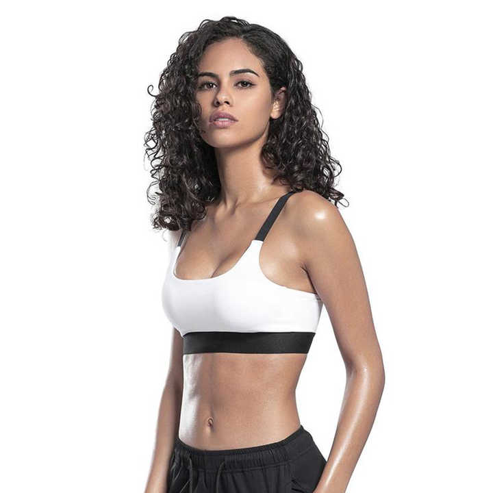 Girls Workout Gym Sports Bra Comfortable High Support Fitness Cross Back Girls Breathable  Crop Sports Bra