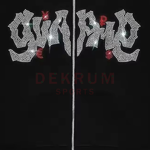 Sudadera con Capucha de Invierno para Hombre 2026, de Alta Calidad, con Pedrería, de Algodón/Poliéster, Cómoda, Estilo Clásico - Product Image 4