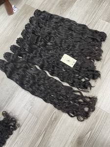 High Quality Fast Shipping Available <b>Now</b> Hair Bundle Weft Extensions Genius Weft Raw Hair Bundle Human Hair Vietnam - Product Image 2