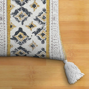 100% Fundas de cojín Jaipuri bordadas hechas a mano con patrones florales geométricos Vintage para decoración del hogar y al aire libre - Product Image 4