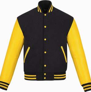 2024 Hip Hop Varsity chaqueta hombres mujeres otoño Patchwork Color bloque rompevientos abrigos moda suelta - Product Image 5