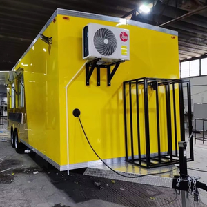 Camion alimentaire multifonction entièrement équipé, boutique mobile, remorques en fibre de verre et aluminium pour bonbons, remorque alimentaire mobile à vendre - Product Image 1