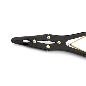 Rongeur à os manuel en acier inoxydable de haute qualité, forceps de coupe courbés, qualité supérieure, réutilisable, pour usage en chirurgie générale, certifié CE - Product Image 3