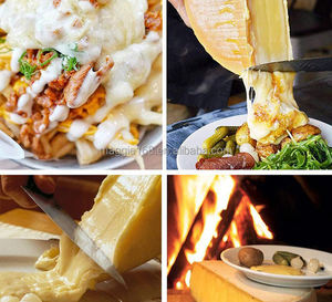 Máquina de fusión de <span class=keywords><strong>queso</strong></span> 750W 43cm Máquina de fusión de calentamiento de <span class=keywords><strong>queso</strong></span> asado de media rueda para <span class=keywords><strong>queso</strong></span> Raclette de media rueda - Product Image 6