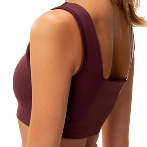 Soutien-gorge de sport à sangle à impact élevé pour femmes femmes personnalisé respirant sport Yoga hauts gymnastique exercice course athlétique soutiens-gorge de sport - Product Image 5