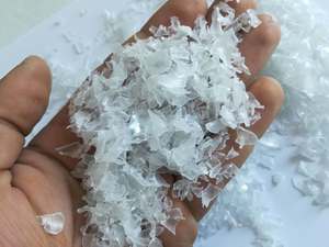 เกล็ดพลาสติกสำหรับสัตว์เลี้ยงเกล็ดล้างด้วยความร้อนเกล็ดใสสำหรับสัตว์เลี้ยงรีไซเคิล - Product Image 3