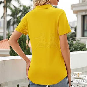 Polos de alta calidad informales para mujer, polos ligeros hechos con diseño personalizado, polos para mujer - Product Image 3