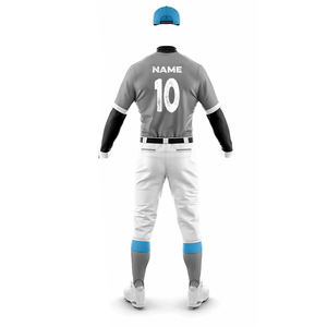 Uniformes de baseball pour hommes avec logo personnalisé imprimé, respirants, grandes tailles - Dernier design, taille personnalisée, haute qualité - Product Image 2