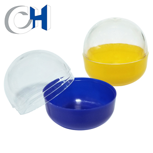 Venta caliente creativo azul transparente de plástico PP sorpresa huevo juguete - Product Image 2