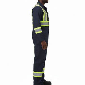 <b>Fire</b> <b>Resistant</b> Reflective Electrician Workwear Safety Suit Work Wear Clothes Security Uniform for Men - Product Image 2