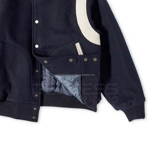 Chaquetas de hombre Nueva llegada Chaqueta para hombre Ropa informal Chaquetas de hombre Liso Color sólido Hombres Lettermen Chaquetas - Product Image 2