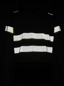 High Quality High Visibility Short Sleeve Shirt Two Tone Safety TShirt with Reflective Stripes Worker Construction Polo T-Shirts - Product Image 5