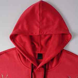 Perfect style Men <b>Rhinestones</b> <b>Hoodies</b> Anti Wrinkle Top Quality Cheap Rate Lightweight Winter Season Breathable <b>Hoodies</b> For Men - Product Image 4