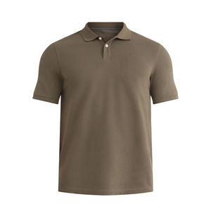 Polos para hombre al por mayor, camiseta de golf con bordado personalizado de poliéster 100%, camiseta polo con estampado de estilo informal que absorbe la humedad - Product Image 1