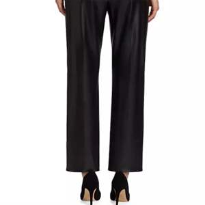 Pantalon en similicuir pour femmes personnalisé OEM avec poches-Design tendance et fonctionnel - Product Image 3