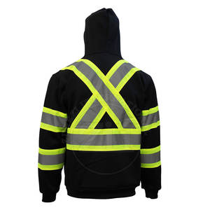 Sweat-shirts réfléchissants LED haute visibilité, étanches, classe 1 ANSI, les plus vendus, à prix bas, avec logo personnalisé, OEM, vente en gros - Product Image 2