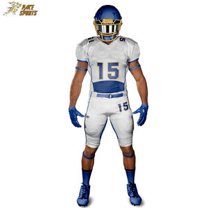 Uniforme de fútbol americano personalizado precio fabricación fina conjuntos estilo sublimación al por mayor - Product Image 2
